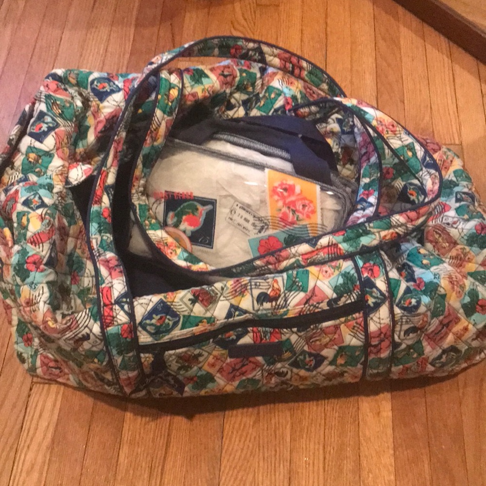 Vera Bradley suitcase